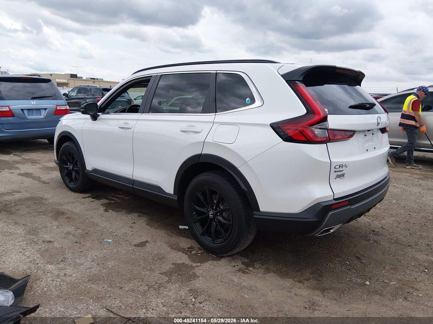 2025 Honda Cr-v VIN 7FARS6H56SE105655 IAAI salvage auction — SIDE, Salvage (Kansas), sold $12,800 on 2026-08-02 (photo 3)