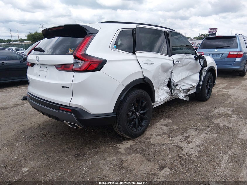 2025 Honda Cr-v VIN 7FARS6H56SE105655 IAAI salvage auction — SIDE, Salvage (Kansas), sold $12,800 on 2026-08-02 (photo 4)