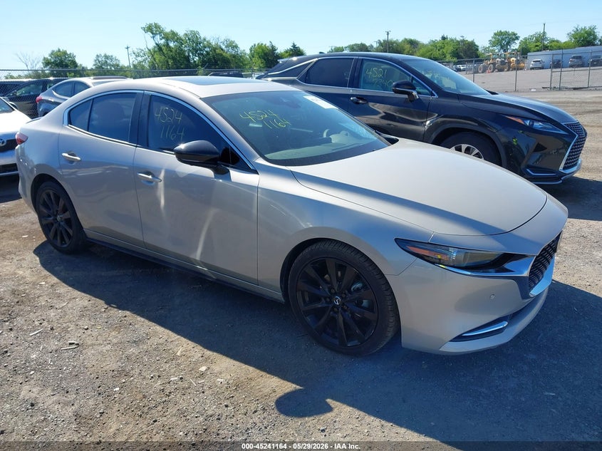 2023 Mazda 3 VIN 3MZBPBEY6PM372929 IAAI salvage auction — LEFT FRONT, Salvage (Virginia), sold $7,250 on 2026-07-28 (photo 1)