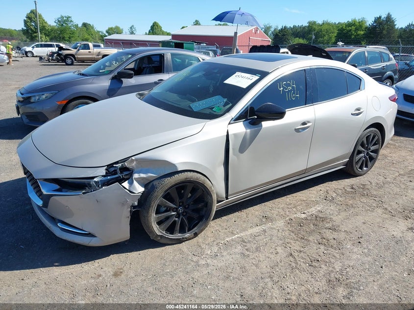 2023 Mazda 3 VIN 3MZBPBEY6PM372929 IAAI salvage auction — LEFT FRONT, Salvage (Virginia), sold $7,250 on 2026-07-28 (photo 2)