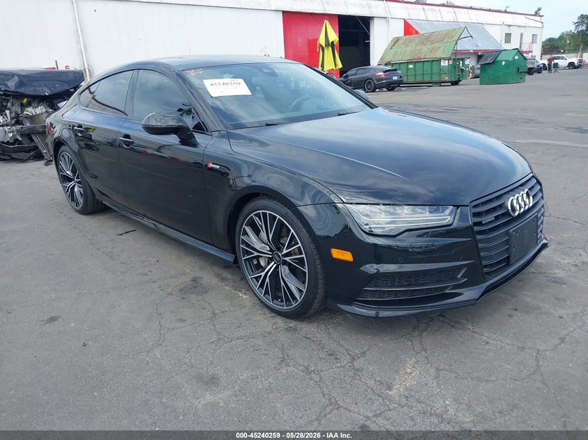 2016 Audi A7 VIN WAU2GAFC5GN031864 IAAI salvage auction — LEFT FRONT, Salvage Title, sold $9,100 on 2026-07-31 (photo 1)