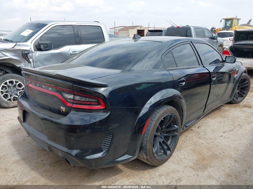 2023 Dodge Charger VIN 2C3CDXGJ0PH508875 IAAI salvage auction — SIDE, Salvage Title, sold $16,200 on 2026-08-25 (photo 4)