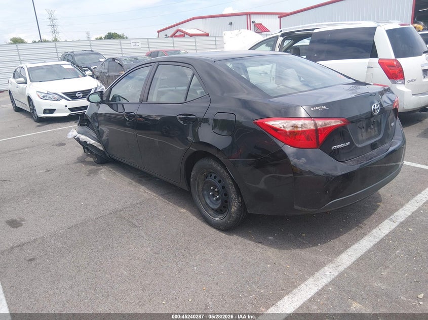 2017 Toyota Corolla VIN 5YFBURHE3HP676297 IAAI salvage auction — FRONT & REAR, Salvage Title, sold $2,900 on 2026-07-28 (photo 3)
