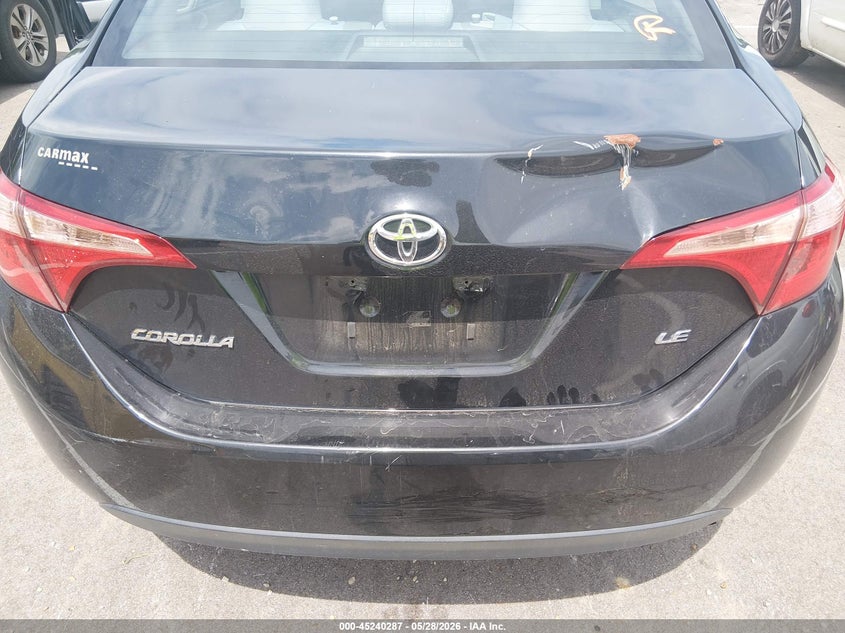 2017 Toyota Corolla VIN 5YFBURHE3HP676297 IAAI salvage auction — FRONT & REAR, Salvage Title, sold $2,900 on 2026-07-28 (photo 6)