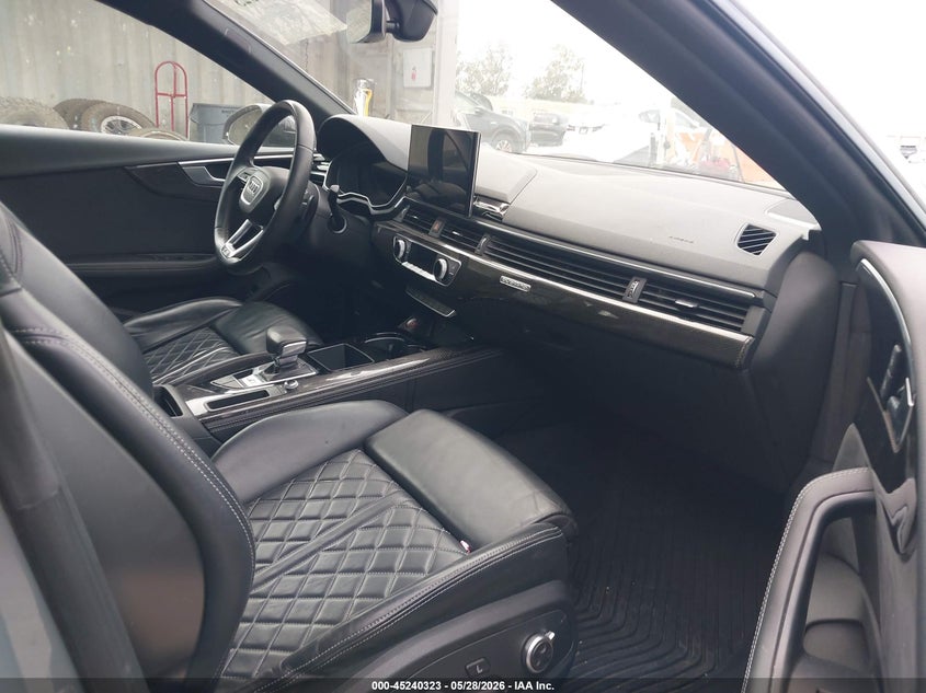2022 Audi S5 VIN WAUC4CF5XNA040560 IAAI salvage auction — LEFT REAR, Salvage Title, sold $22,525 on 2026-08-19 (photo 5)