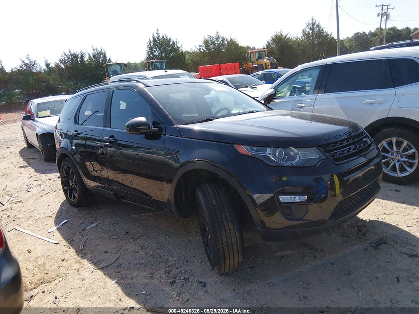 2016 Land rover Discovery sport VIN SALCR2BG7GH581073 IAAI salvage auction — REAR END, Salvage (North Carolina), sold $1,250 on 2026-07-20 (photo 1)