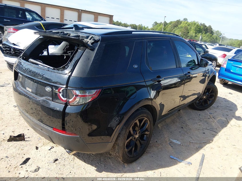 2016 Land rover Discovery sport VIN SALCR2BG7GH581073 IAAI salvage auction — REAR END, Salvage (North Carolina), sold $1,250 on 2026-07-20 (photo 4)