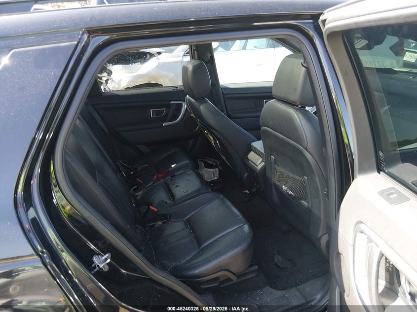 2016 Land rover Discovery sport VIN SALCR2BG7GH581073 IAAI salvage auction — REAR END, Salvage (North Carolina), sold $1,250 on 2026-07-20 (photo 8)