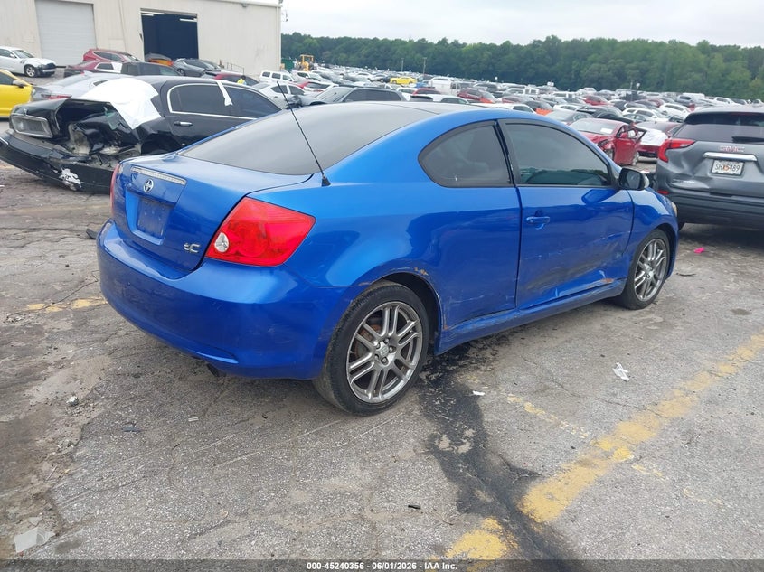 2006 Scion Tc VIN JTKDE167760134311 IAAI salvage auction — RIGHT SIDE, Salvage (Georgia), sold $475 on 2026-07-15 (photo 4)