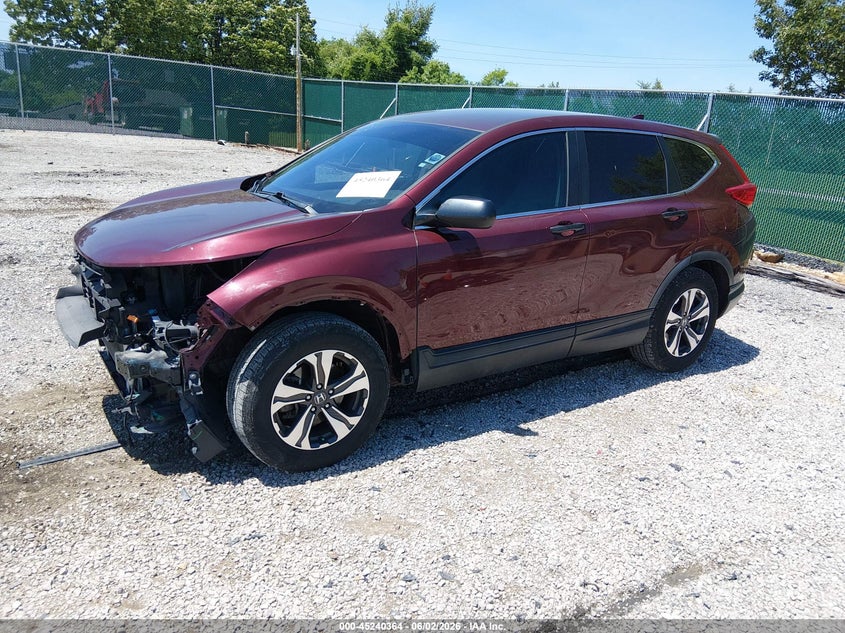 2017 Honda Cr-v VIN 7FARW5H3XHE014779 IAAI salvage auction — FRONT END, Salvage Title, sold $4,850 on 2026-07-26 (photo 2)