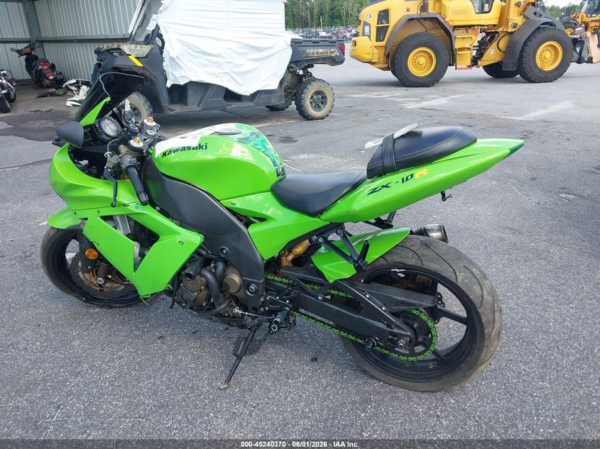 2004 Kawasaki Ninja VIN JKAZXCC124A016459 IAAI salvage auction — SIDE, Salvage (South Carolina), sold $1,000 on 2026-07-07 (photo 3)