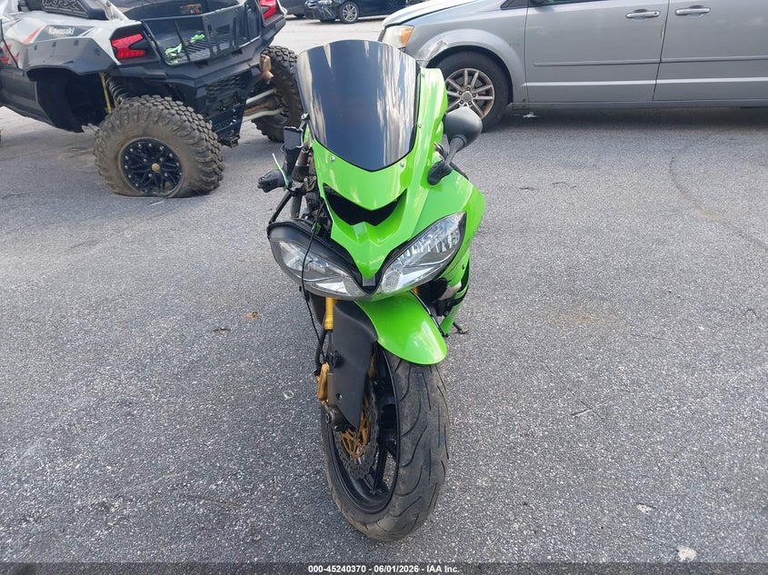 2004 Kawasaki Ninja VIN JKAZXCC124A016459 IAAI salvage auction — SIDE, Salvage (South Carolina), sold $1,000 on 2026-07-07 (photo 5)