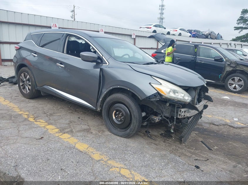 2016 Nissan Murano VIN 5N1AZ2MG3GN148309 IAAI salvage auction — FRONT END, Salvage Title, sold $625 on 2026-07-26 (photo 1)