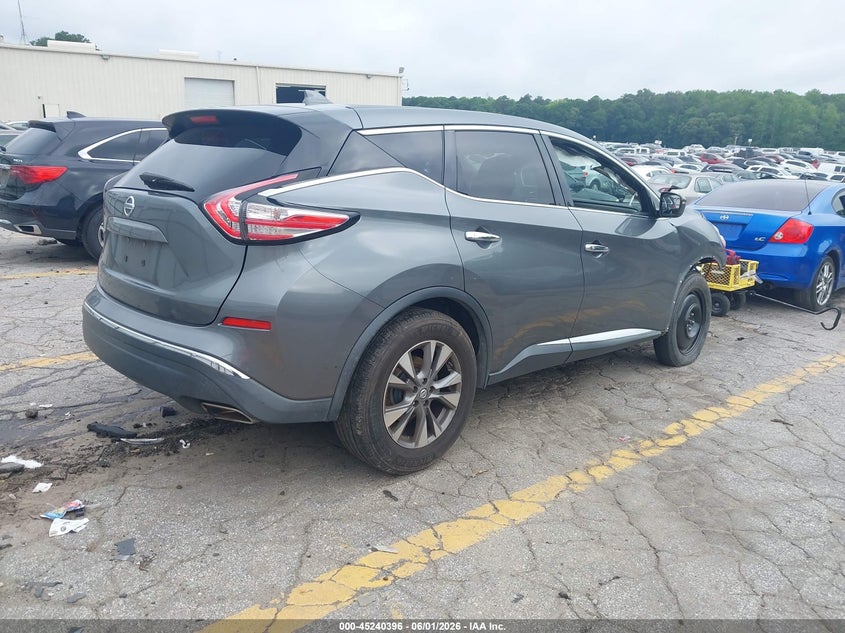 2016 Nissan Murano VIN 5N1AZ2MG3GN148309 IAAI salvage auction — FRONT END, Salvage Title, sold $625 on 2026-07-26 (photo 4)