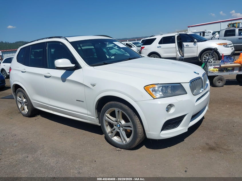 2014 BMW X3 VIN 5UXWX7C51E0E82069 IAAI salvage auction — NORMAL WEAR, Clear (Idaho), sold $1,000 on 2026-07-14 (photo 1)