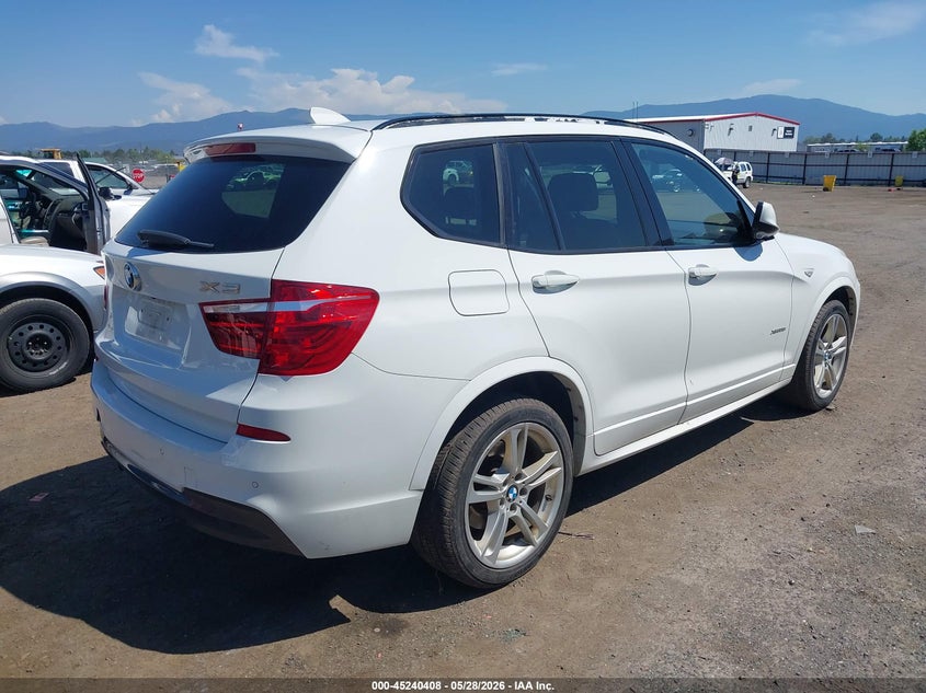 2014 BMW X3 VIN 5UXWX7C51E0E82069 IAAI salvage auction — NORMAL WEAR, Clear (Idaho), sold $1,000 on 2026-07-14 (photo 4)