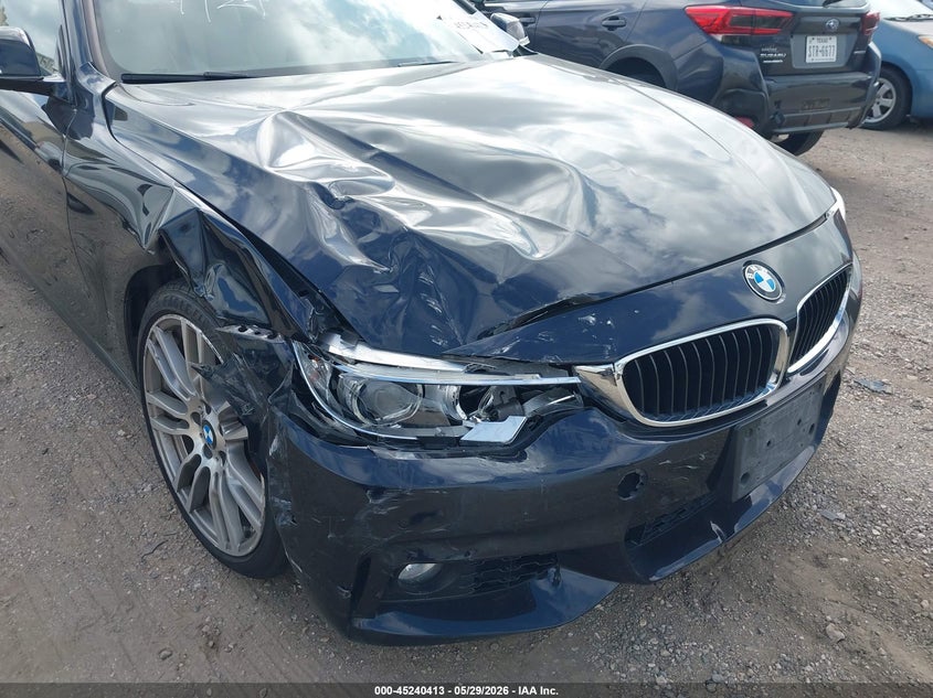 2016 BMW 4er VIN WBA4A9C57GG508104 IAAI salvage auction — RIGHT FRONT, Original (Texas), sold $6,150 on 2026-07-20 (photo 6)