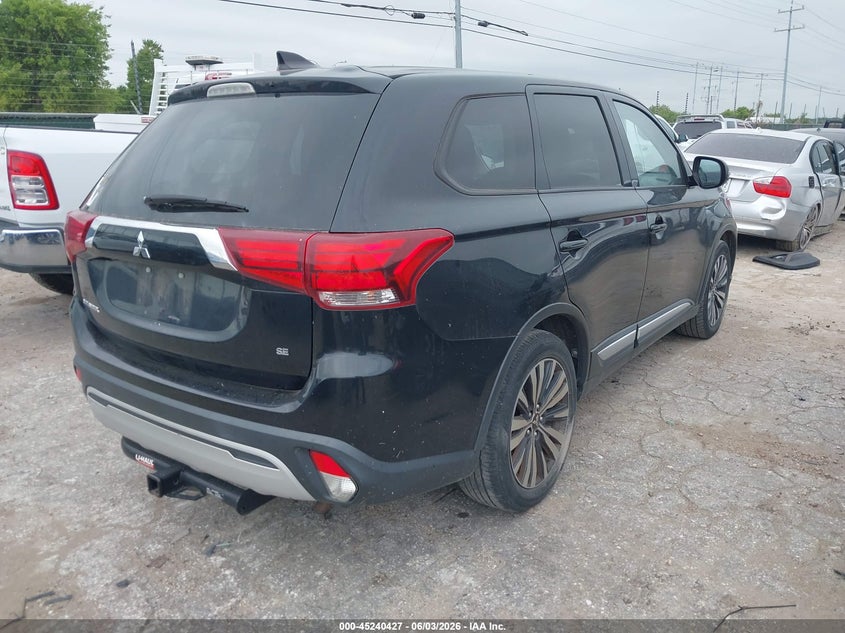 2020 Mitsubishi Outlander VIN JA4AD3A34LZ043821 IAAI salvage auction — FRONT & REAR, Salvage Title, sold $3,000 on 2026-07-06 (photo 4)