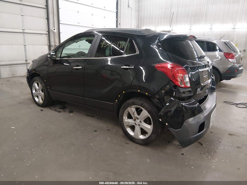 2015 Buick Encore VIN KL4CJFSB7FB237989 IAAI salvage auction — FRONT & REAR, Prior Salvage (Minnesota), sold $700 on 2026-07-14 (photo 3)