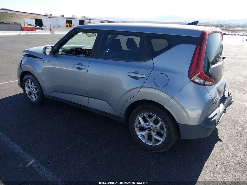 2022 Kia Soul VIN KNDJ23AU4N7814877 IAAI salvage auction — FRONT & REAR, Salvage Title, sold $1,850 on 2026-07-10 (photo 3)