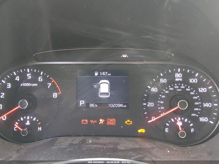 2022 Kia Soul VIN KNDJ23AU4N7814877 IAAI salvage auction — FRONT & REAR, Salvage Title, sold $1,850 on 2026-07-10 (photo 7)