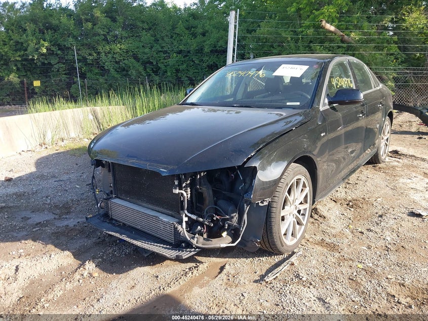 2014 Audi A4 VIN WAUFFAFL2EN037378 IAAI salvage auction — FRONT END, Clear (Indiana), sold $1,350 on 2026-07-11 (photo 6)