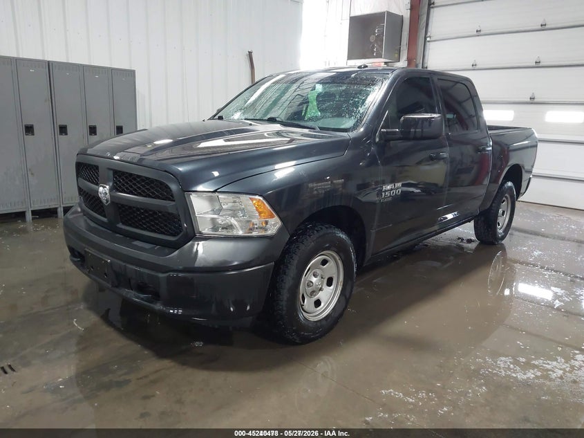 2020 Ram 1500 VIN 3C6RR7KG9LG253776 IAAI salvage auction — FRONT & REAR, SF97 (Kansas), sold $15,700 on 2026-07-09 (photo 2)