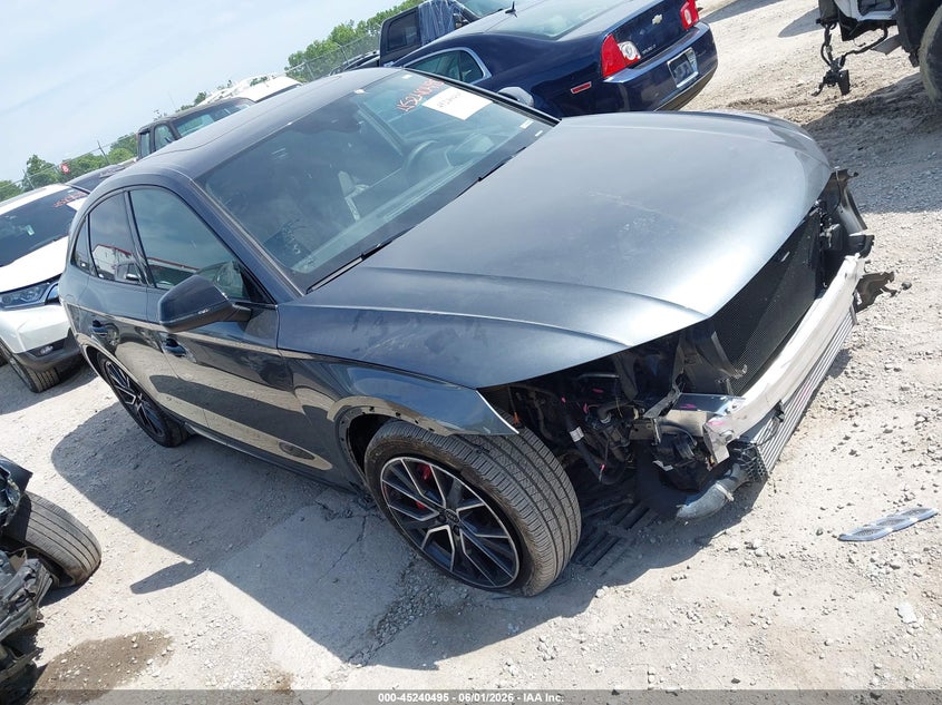 2024 Audi Sq5 sportback VIN WA134AFY2R2083415 IAAI salvage auction — FRONT END, Salvage Title, sold $18,200 on 2026-07-27 (photo 1)
