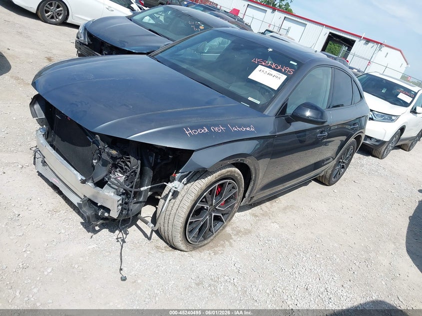 2024 Audi Sq5 sportback VIN WA134AFY2R2083415 IAAI salvage auction — FRONT END, Salvage Title, sold $18,200 on 2026-07-27 (photo 2)