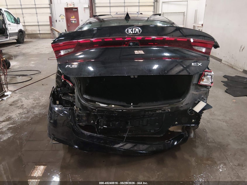 2021 Kia K5 VIN 5XXG34J29MG036626 IAAI salvage auction — REAR END, Wait Title, sold $3,250 on 2026-08-23 (photo 6)