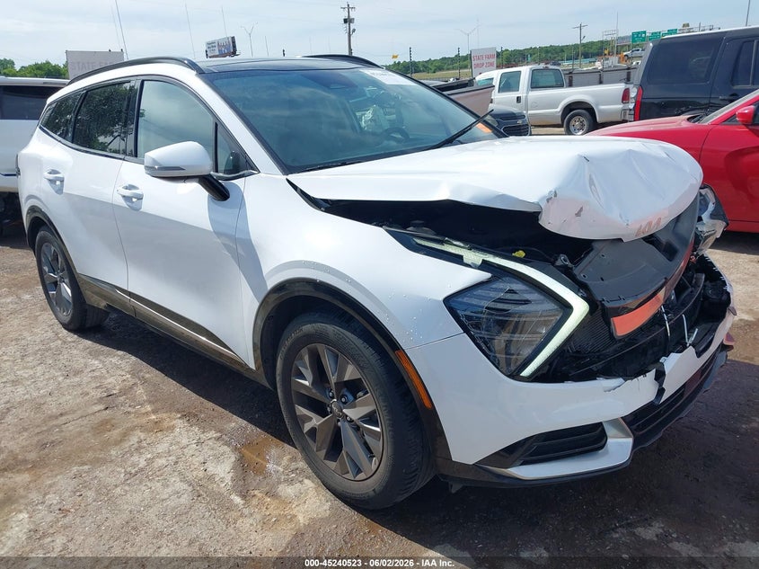 2025 Kia Sportage VIN 5XYK43DF8SG242576 — IAAI salvage auction photo