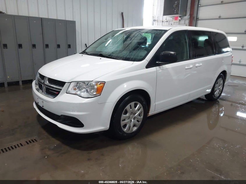 2018 Dodge Grand caravan VIN 2C4RDGBG0JR307822 IAAI salvage auction — REAR END, SF97 (Kansas), sold $9,500 on 2026-07-09 (photo 2)