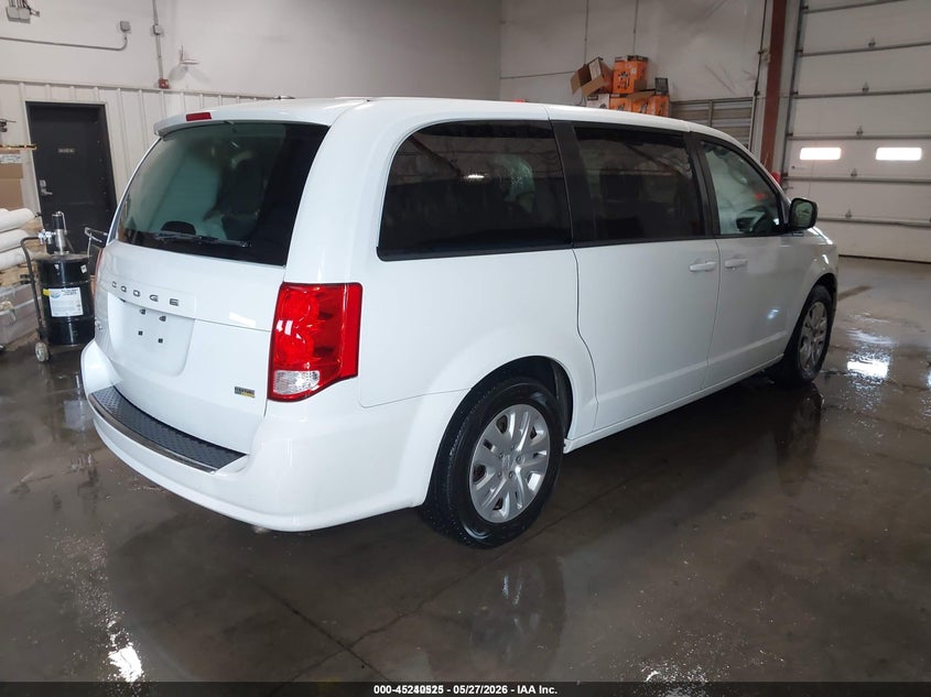 2018 Dodge Grand caravan VIN 2C4RDGBG0JR307822 IAAI salvage auction — REAR END, SF97 (Kansas), sold $9,500 on 2026-07-09 (photo 4)