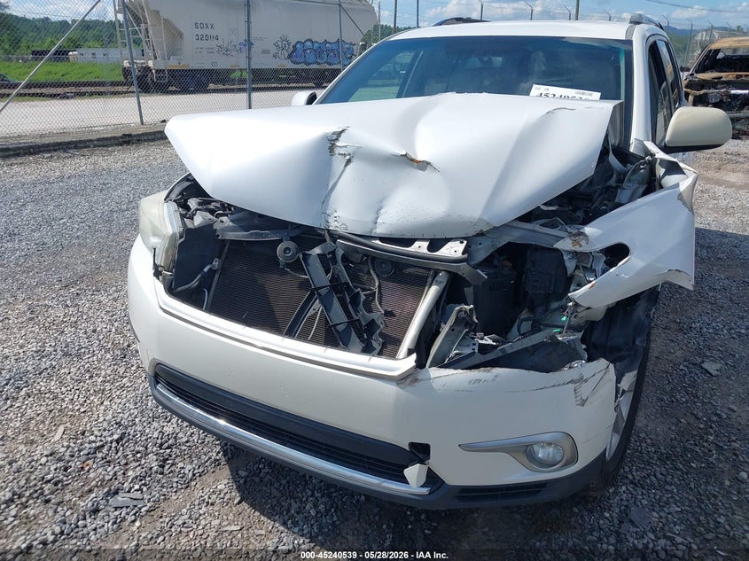 2011 Toyota Highlander VIN 5TDBK3EH6BS049965 IAAI salvage auction — FRONT END, Salvage (North Carolina), sold $1,500 on 2026-07-17 (photo 6)