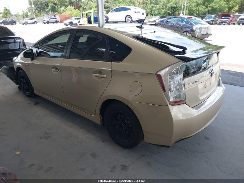 2011 Toyota Prius VIN JTDKN3DU0B1385999 IAAI salvage auction — FRONT END, Rebuildable (Florida), sold $1,400 on 2026-07-08 (photo 3)