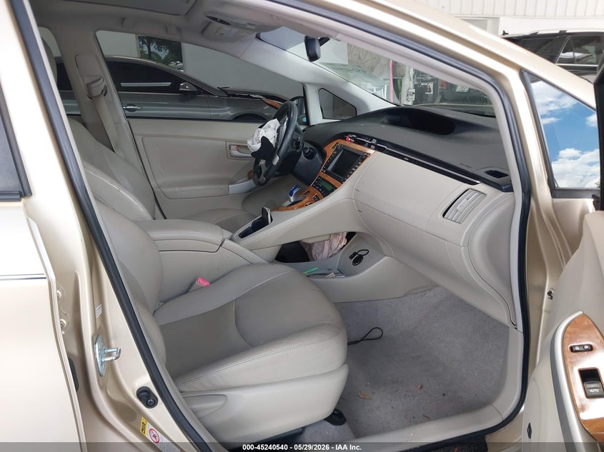 2011 Toyota Prius VIN JTDKN3DU0B1385999 IAAI salvage auction — FRONT END, Rebuildable (Florida), sold $1,400 on 2026-07-08 (photo 5)