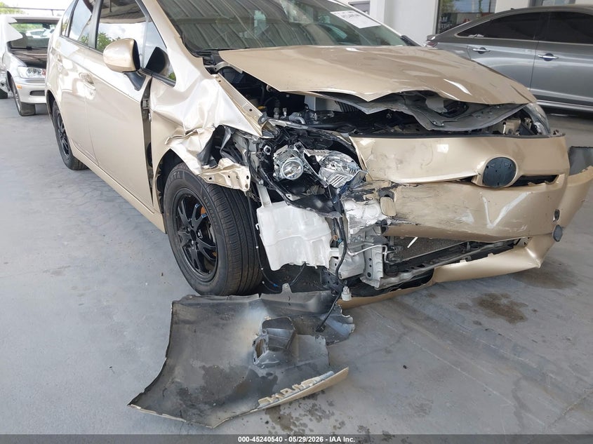 2011 Toyota Prius VIN JTDKN3DU0B1385999 IAAI salvage auction — FRONT END, Rebuildable (Florida), sold $1,400 on 2026-07-08 (photo 6)