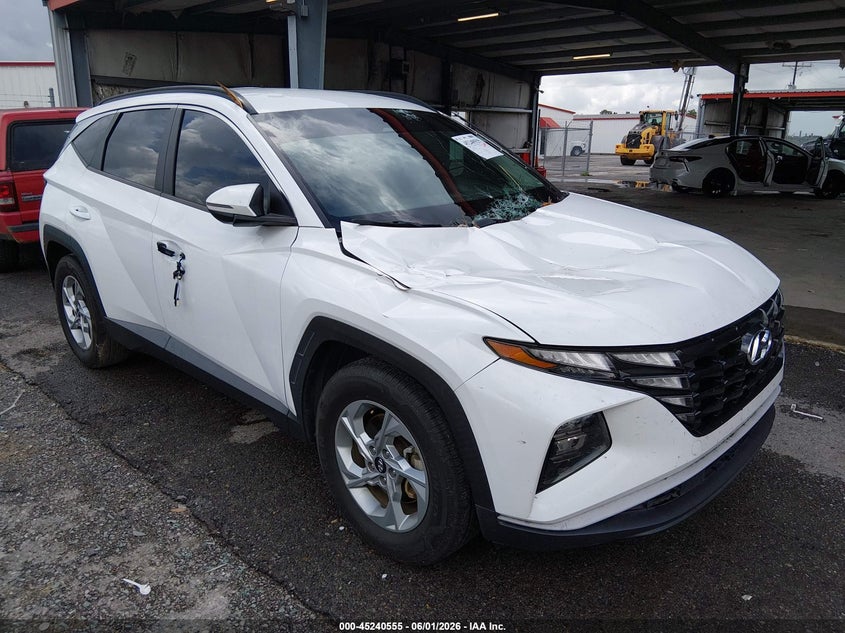 2022 Hyundai Tucson VIN KM8JB3AEXNU041743 IAAI salvage auction — STORM DAMAGE, Salvage (Louisiana), sold $4,300 on 2026-07-28 (photo 1)