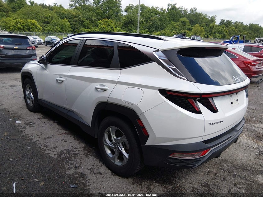 2022 Hyundai Tucson VIN KM8JB3AEXNU041743 IAAI salvage auction — STORM DAMAGE, Salvage (Louisiana), sold $4,300 on 2026-07-28 (photo 3)