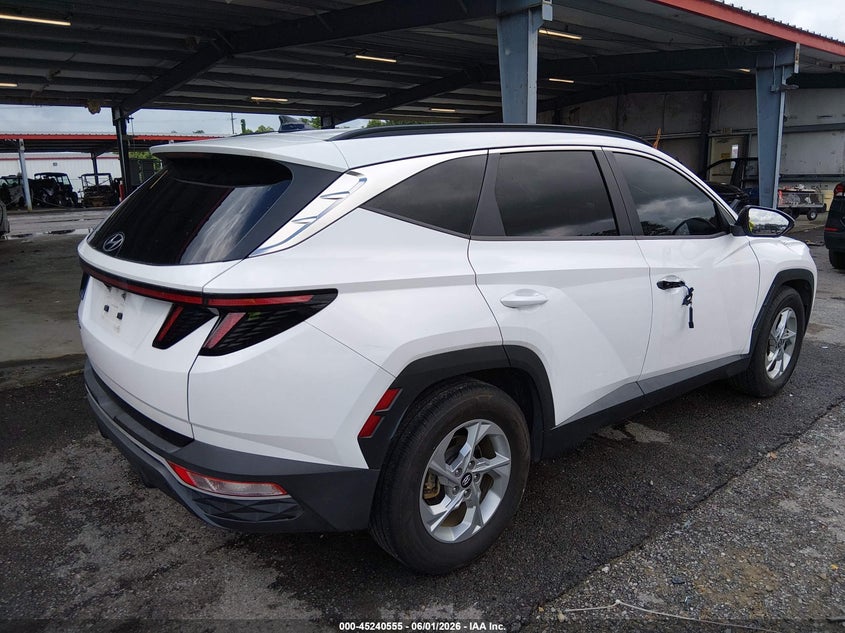 2022 Hyundai Tucson VIN KM8JB3AEXNU041743 IAAI salvage auction — STORM DAMAGE, Salvage (Louisiana), sold $4,300 on 2026-07-28 (photo 4)