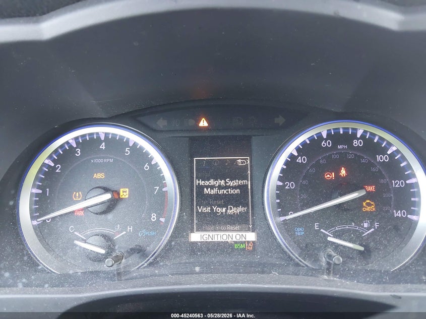 2019 Toyota Highlander VIN 5TDJZRFH4KS588089 IAAI salvage auction — LEFT FRONT, Salvage Title, sold $7,325 on 2026-07-28 (photo 7)
