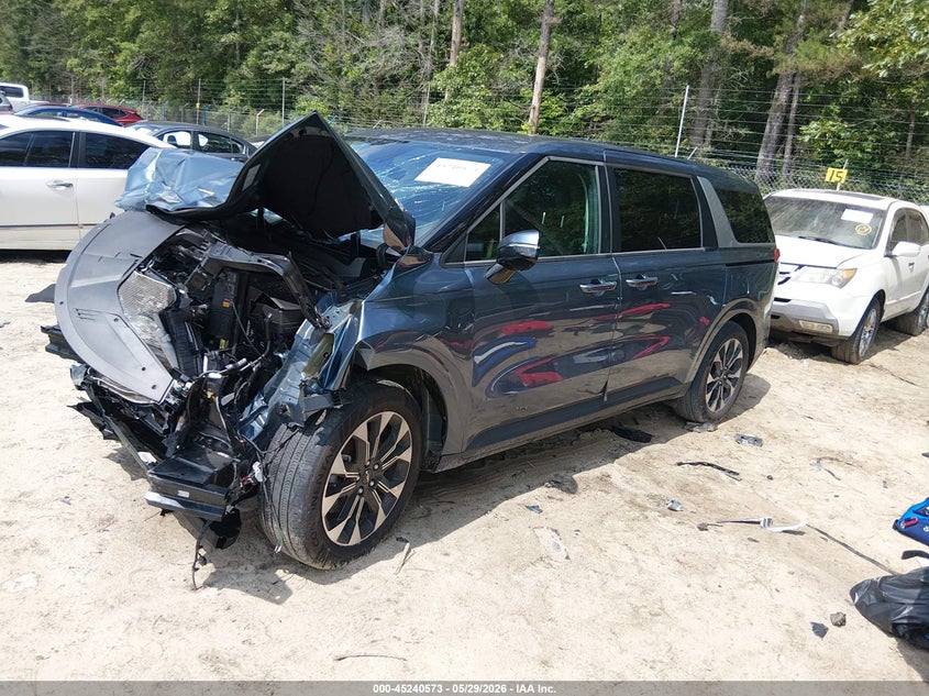 2024 Kia Carnival VIN KNDNC5H35R6338769 IAAI salvage auction — FRONT END, Salvage (South Carolina), sold $5,400 on 2026-07-14 (photo 2)