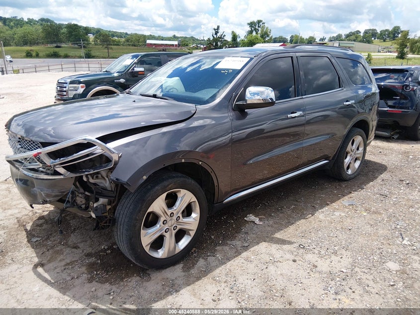 2015 Dodge Durango VIN 1C4RDHAG2FC880535 IAAI salvage auction — FRONT END, Salvage Title, sold $1,000 on 2026-07-09 (photo 2)