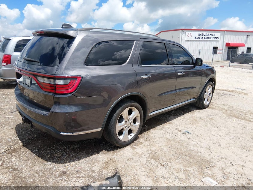 2015 Dodge Durango VIN 1C4RDHAG2FC880535 IAAI salvage auction — FRONT END, Salvage Title, sold $1,000 on 2026-07-09 (photo 4)