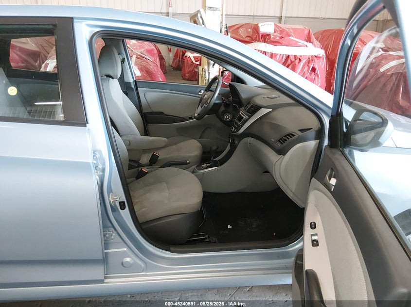 2014 Hyundai Accent VIN KMHCT5AE9EU149823 IAAI salvage auction — REAR END, Salvage Title, sold $600 on 2026-07-29 (photo 5)
