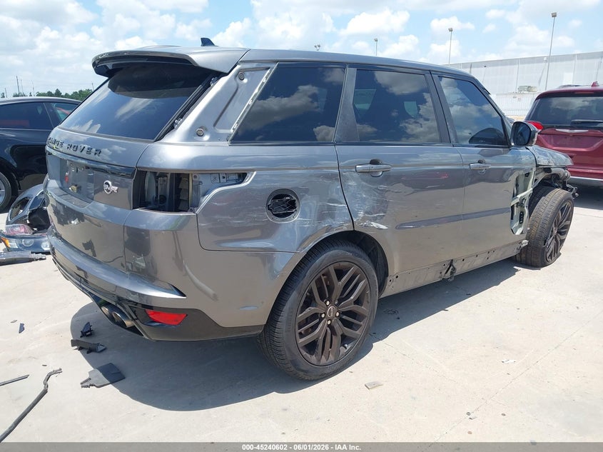 2016 Land rover Range rover sport VIN SALWZ2EFXGA576572 IAAI salvage auction — RIGHT SIDE, Salvage Title, sold $8,900 on 2026-08-20 (photo 4)
