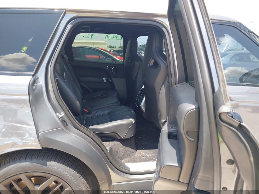 2016 Land rover Range rover sport VIN SALWZ2EFXGA576572 IAAI salvage auction — RIGHT SIDE, Salvage Title, sold $8,900 on 2026-08-20 (photo 8)