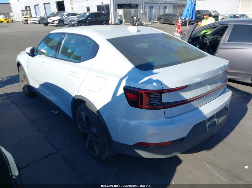 2023 Polestar 2 VIN YSMED3KA2PL144874 IAAI salvage auction — RIGHT FRONT, Salvage Title, sold $5,875 on 2026-07-22 (photo 3)