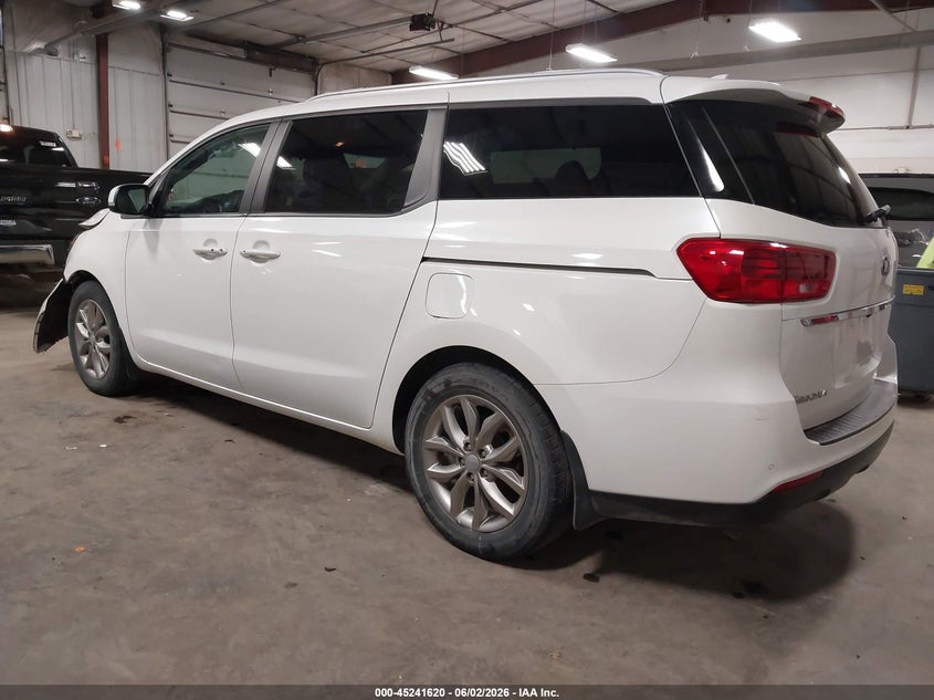 2020 Kia SEDONA VIN KNDMB5C18L6639497 IAAI salvage auction — FRONT END, Salvage Title, sold $2,575 on 2026-07-14 (photo 3)