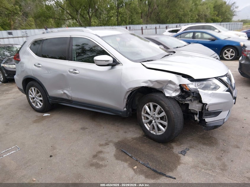 2019 Nissan Rogue VIN KNMAT2MV2KP520546 IAAI salvage auction — FRONT END, Salvage Title, sold $2,650 on 2026-07-30 (photo 1)